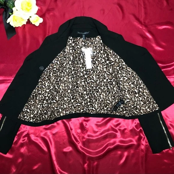 ⭐️NEW⭐️White House Black Market Double Breasted Crop Jacket - Picture 6 of 9